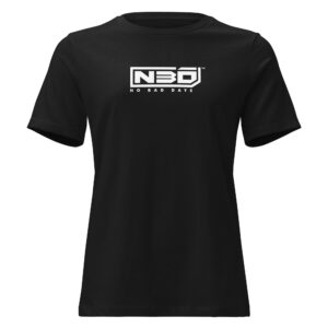 Women's NBD Relaxed T-Shirt - White Text