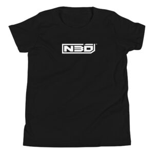 Youth NBD Short Sleeve T-Shirt - White Text